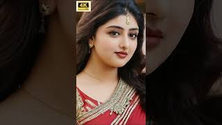 4K AI Indian Lookbook Model | Plus Size Model |#female #beauty  Saree Model Lookbook Part - 09