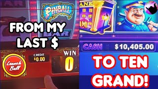 From My LAST DOLLAR to TEN GRAND! Mega Jackpot on Piggy Bankin'!