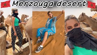 MERZOUGA DESERT 😍 || أول مرة نجي لمرزوكة ✨ || VLOG 1