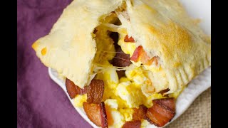 Bacon Egg and Cheese Breakfast Pockets