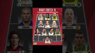 Right footed best XI