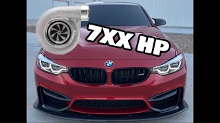 SINGLE TURBO'D MY F80 M3 IN 5 DAYS