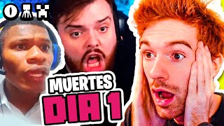 Reacción a las Eliminaciones del Día 1 | Squid Craft Games 2