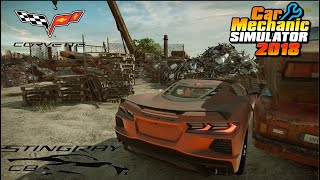 Chevrolet Corvette C8 Stingray Restoration: Car Mechanic Stimulator 2018