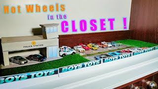 Я построил трассу Hot Wheels в своем шкафу!