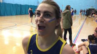 Emma White, captain of Lincoln netball