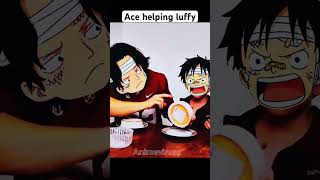 Luffy being Luffy #onepiece #onepieceedit #luffy #ace #anime #memes