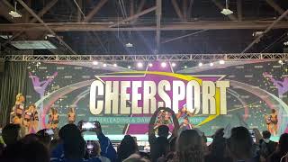 Cheer Extreme Raleigh SSX Cheersport Atlanta 2023 Day 1