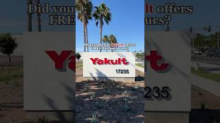 Free Yakult Factory Tour in Fountain Valley, CA! #yakult #factorytour #probiotics