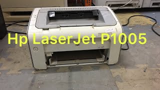 Hp LaserJet P1005 52.00 Scanner Error - تنضيف ليزر برنتر ١٠٠٥