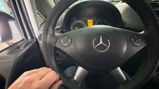 Mercedes Vito 2012 remise à zéro après vidange