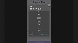 29th August Time Farm Oracle Of Time Answer