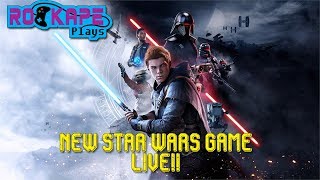 Live stream with Star Wars Jedi: Fallen Order