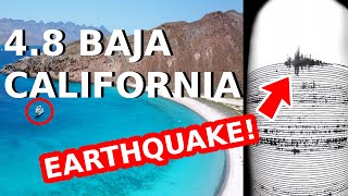 4.8 Baja California EARTHQUAKE by CaSeismograph