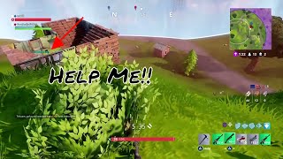 Teammate Was NO Help!! (Fortnite)