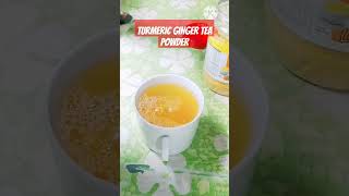 Turmeric ginger tea powder#turmeric #tea #turmericgingertea #herbal #shorts