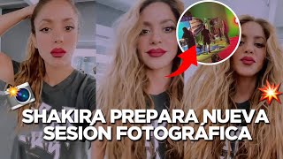 SHAKIRA trabaja hasta la madrugada en SESIÓN FOTOGRÁFICA, ¿será para una nueva portada de revista? 📸