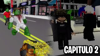 CAPITULO 2: ZOMBIES CONTRA POLICIAS | INVASIÓN ZOMBIE ROBLOX BROOKHAVEN