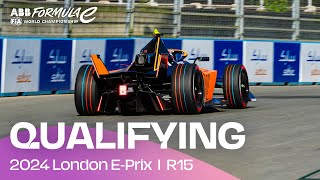 2024 Hankook London E-Prix Round 15 | Qualifying