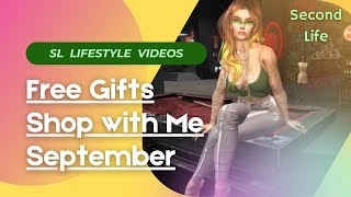 FREE GIFTS  |  SEPTEMBER 2021 l  regalos gratis  l  Second Life  l  Sandra8675