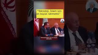 Erbakan  “Teknoloji, İslam için en büyük rahmettir