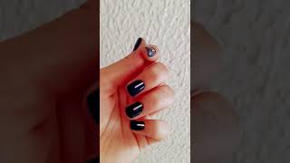 silver tep nail art