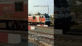 12802 New Delhi puri purusottom express with Wap7 locomotive #indianrailways #shortsvideo #wap7