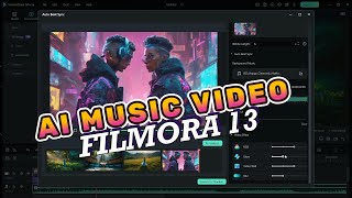 Create Authentic & Viral Music Videos using AI | Filmora 13 Tutorial