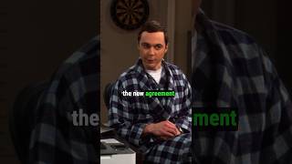 Sheldon - The new agreement p.2 | TBBT S04E21 #shorts