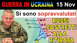 15 Nov: Terny Liberata! FORZE UCRAINE RESPINGONO I RUSSI | Guerra in Ucraina