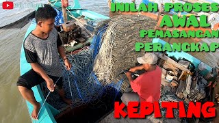 Proses Pemasangan Alat Tangkap Kepiting/Rajungan (BUBU) dari Awal sampai Akhir