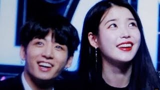 BTS Jungkook Was So Shy When IU Bowed To Him @ Melon Music Awards 2017