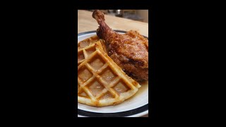 Fried Turkey and Waffles for Thanksgiving