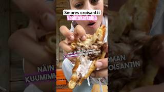 Testaa tää Smores croisantti! Kommentoi millä vaahtokarkki mauilla sä aiot testaa tämän⤵️