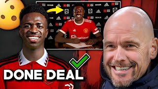 SHOCK DEAL!  Man UTD Willing To Pay £130m to VINICUIS JUNIOR🤯 HERE WE GO???