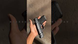 Glock 19 gen5 costumised pak made MARKHOR ARMS PAKISTAN  #9mmpistol  #gun #pistol