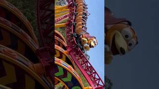 Slinky Dog Roller Coaster #rollercoaster #disney #toystory #hollywoodstudios