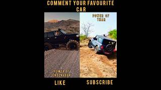 Endeavour 🆚 Thar #viral 😨 #trending 🔥#attitude 😈#thar 💪🔥#endeavour 💪🔥#offroad #automobile #ytshorts