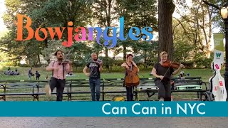 Bowjangles String Quartet CAN CAN in Central Park NYC