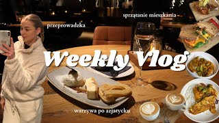 WEEKLY VLOG // przeprowadzka, sprzątanie, warzywa po azjatycku