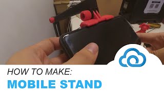 3D Printing and Assembling a Universal Mobile Arm Stand using Cloud3DPrint