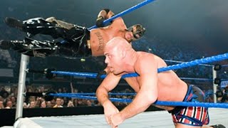 Kurt Angle vs Rey Mysterio Smackdown 28.04.2006 highlights