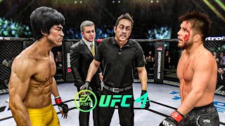 Bruce Lee vs Henry Cejudo - EA Sports UFC 4 - Bruce Lee Fight Club 🔥🐲