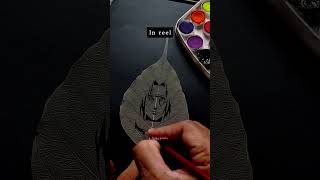 #reel #reality #leafpainting #tutorial #anime #itachi