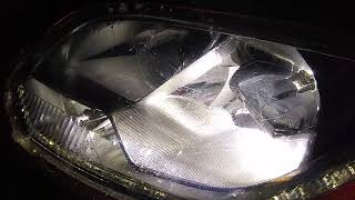 ICE ON WINDSHIELD / HEADLIGHTS USING 50% ALCOHOL REVIEW