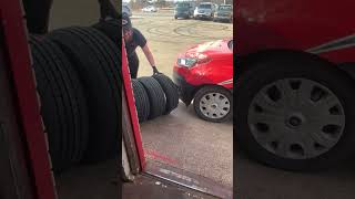 Favorite tire delivery guy gets messed with￼ at work