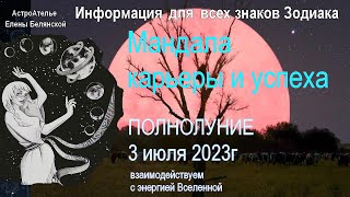 Полнолуние июль 2023