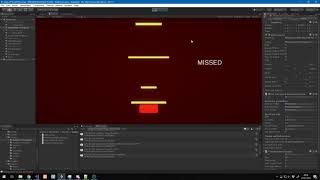 Unity rhythm game prototype #1