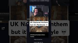 UK National Anthem Hardstyle Version 💀 #Suno #Ai #Music #UK #NationalAnthem #King #Queen #Shorts