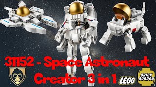 Lego Set 31152 - Space Astronaut *** Speed Build and Review ***